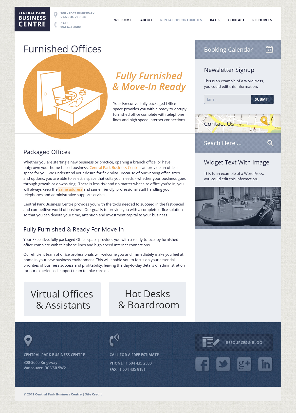 cpbc interior web design with orange flat cornerstone illustrations as 1st iteration